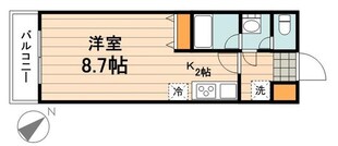 カナーリス月島の物件間取画像